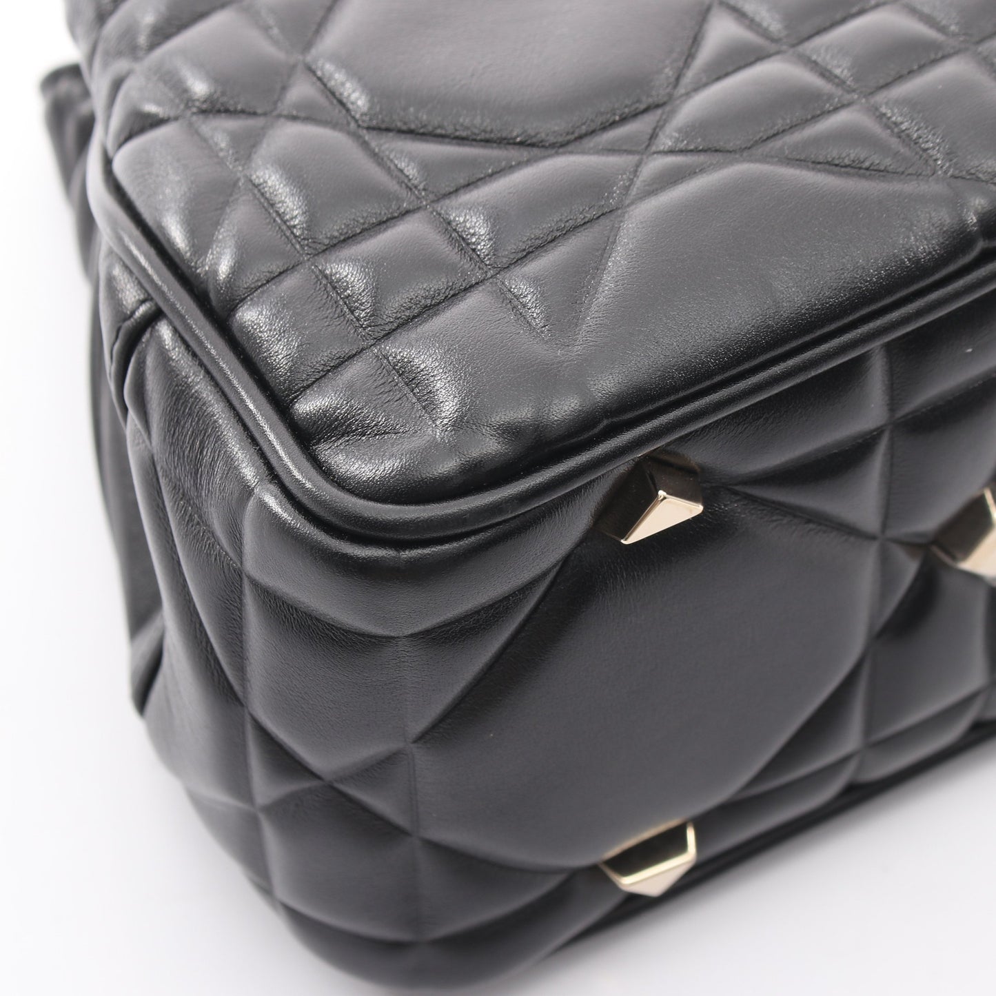 LADY 95.22 スモール 2WAY ハンドバッグ レザー ブラック クリスチャンディオール バッグ Christian Dior
