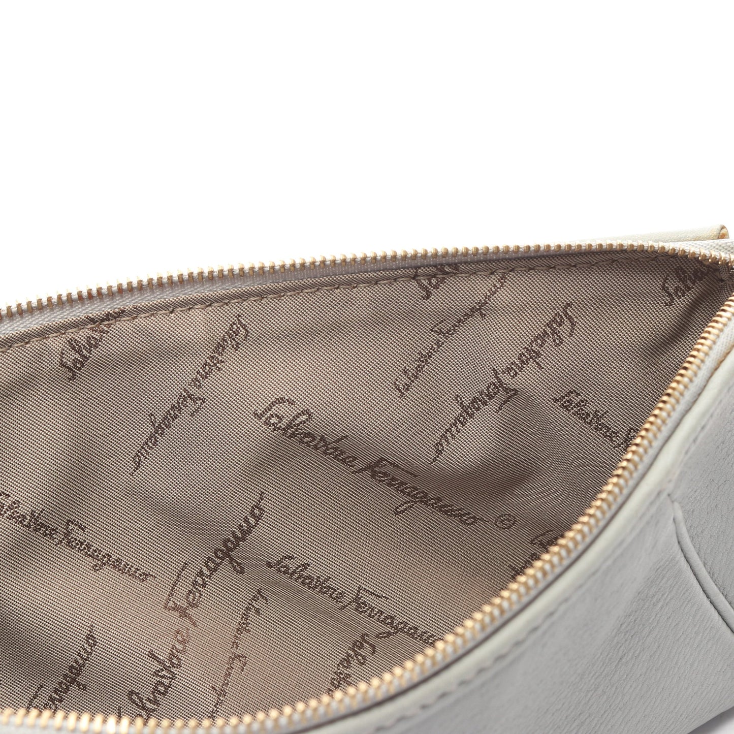 ガンチーニ ワンショルダーバッグ レザー ブルーグレー サルヴァトーレフェラガモ バッグ Salvatore Ferragamo
