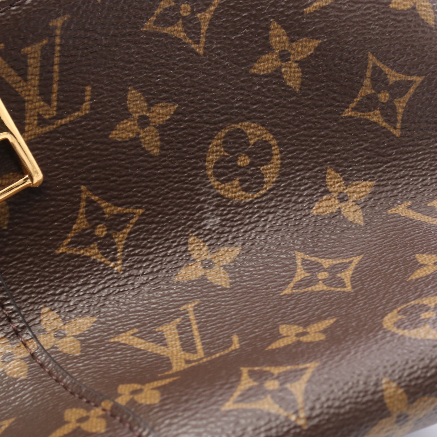 メリー モノグラム 2WAY ワンショルダーバッグ PVC レザー ブラウン ルイヴィトン バッグ LOUIS VUITTON