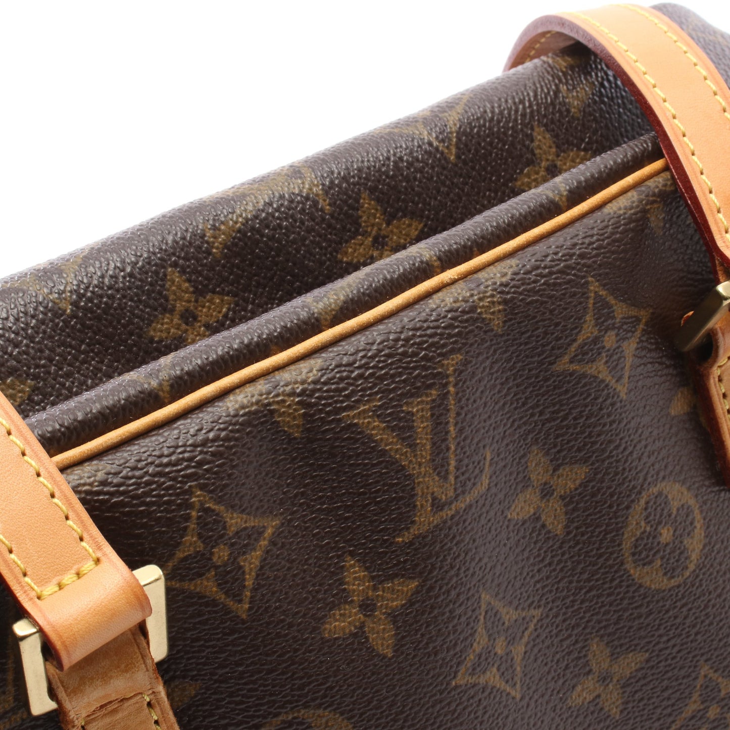 シテMM モノグラム ショルダーバッグ PVC レザー ブラウン ルイヴィトン バッグ LOUIS VUITTON