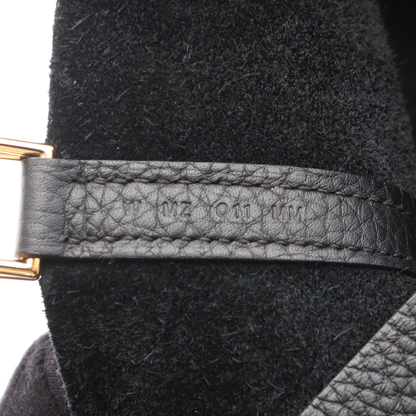 ピコタンロックPM ハンドバッグ トリヨンクレマンス ブラック ゴールド金具 W刻印 エルメス バッグ HERMES