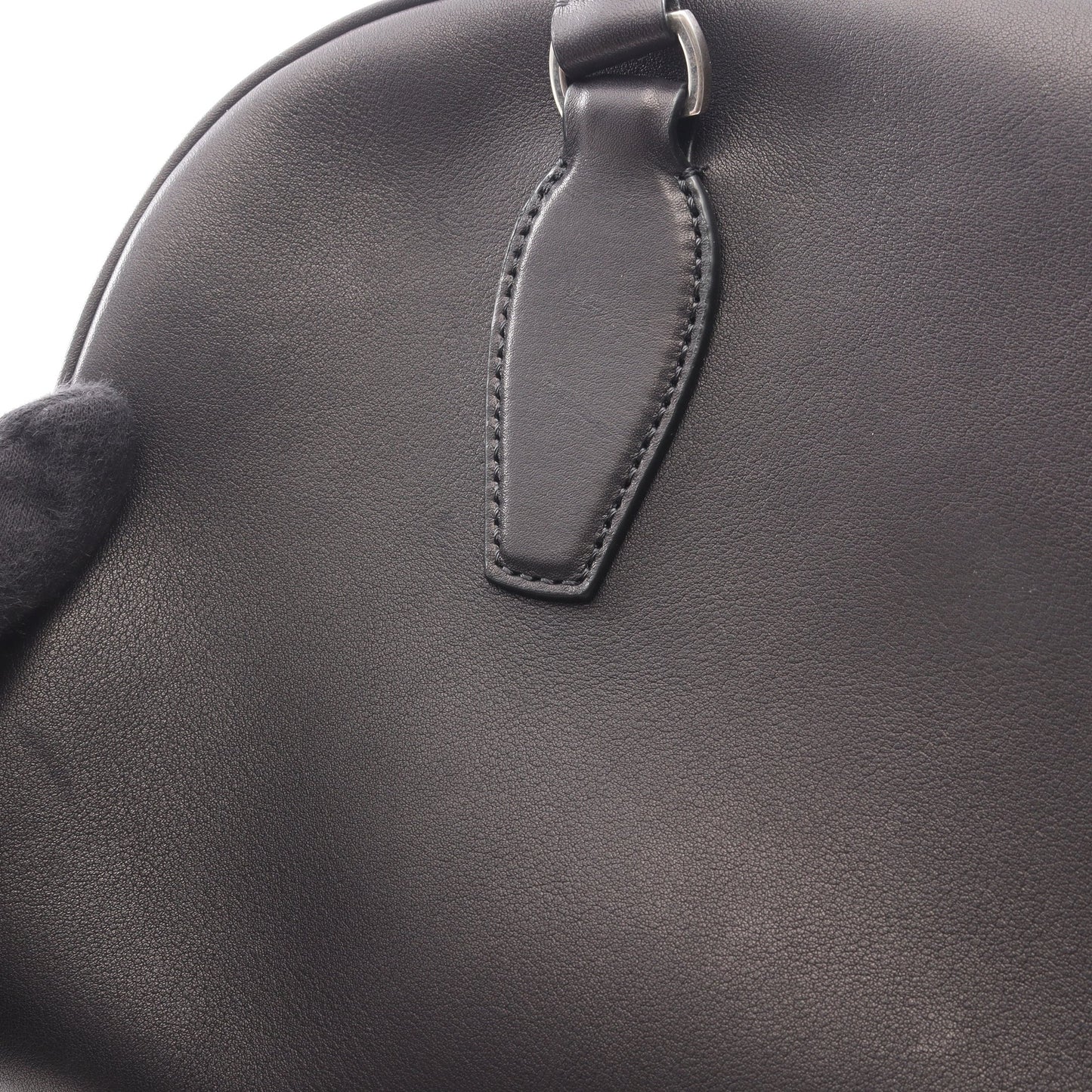 Small E/W India ハンドバッグ レザー ブラック ザロウ