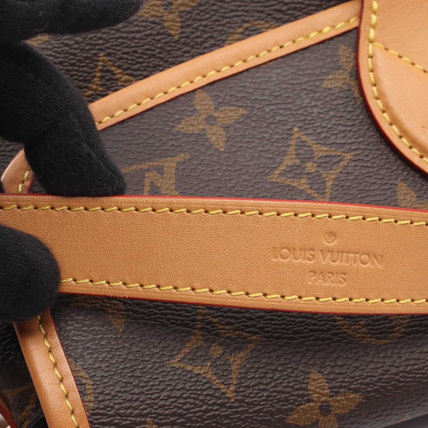 ディアヌ NM PM モノグラム 2WAY ショルダーバッグ PVC レザー ブラウン ルイヴィトン バッグ LOUIS VUITTON