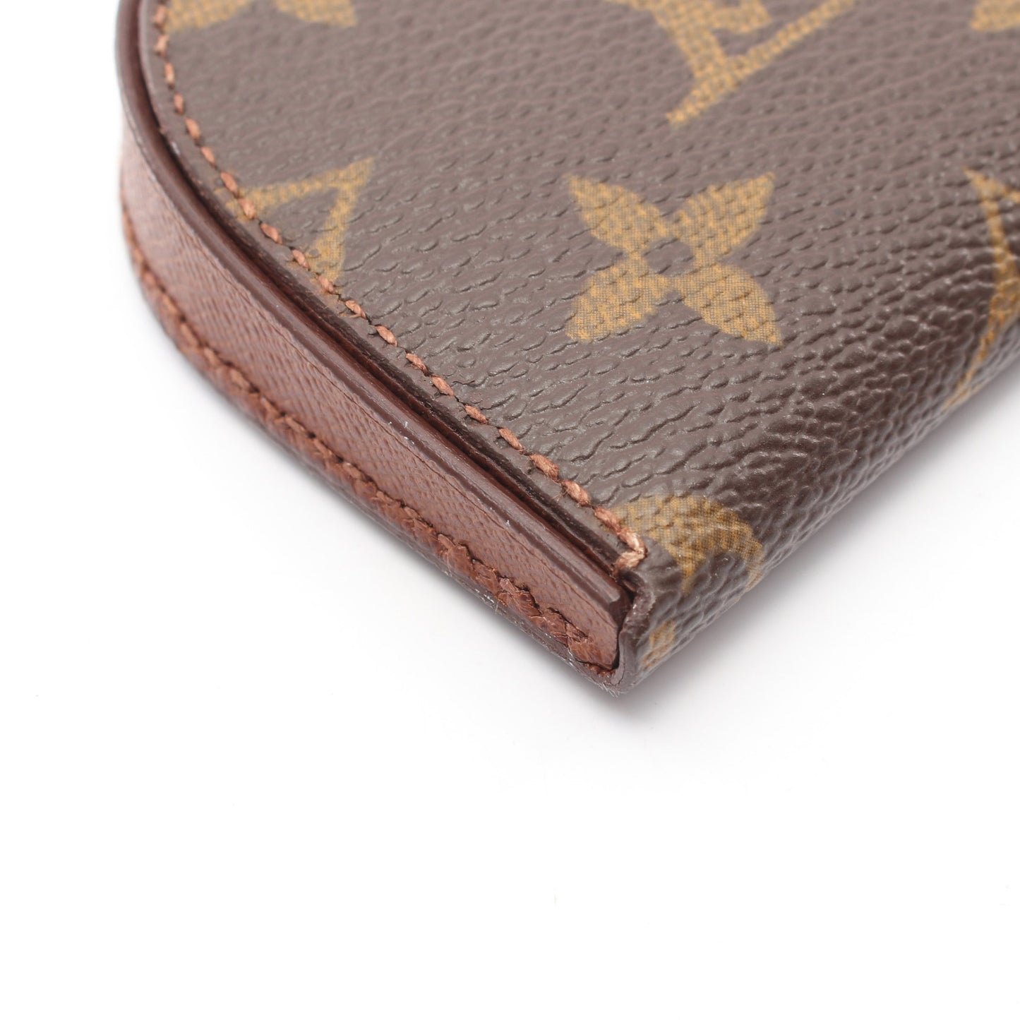ポルトモネ キュベット モノグラム コインケース PVC レザー ブラウン ルイヴィトン 財布・小物 LOUIS VUITTON