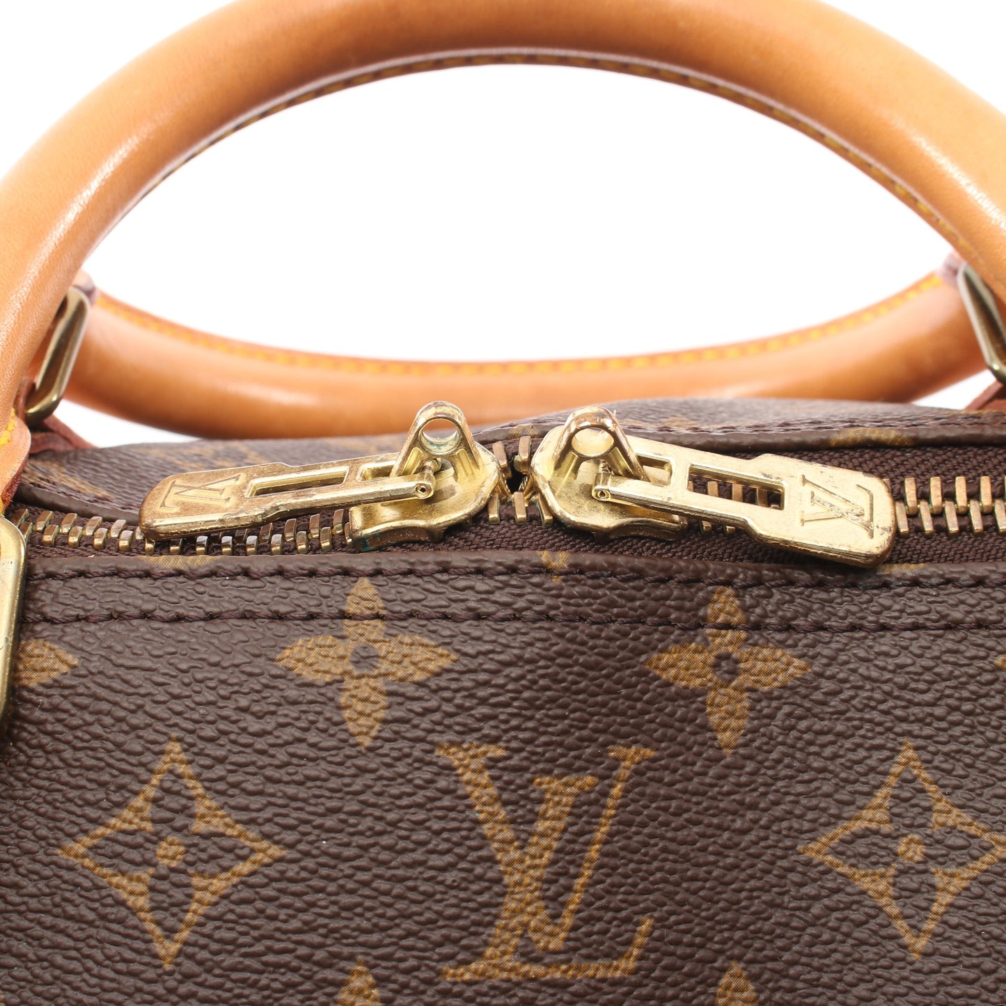 キーポル60 モノグラム ボストンバッグ PVC レザー ブラウン ルイヴィトン バッグ LOUIS VUITTON