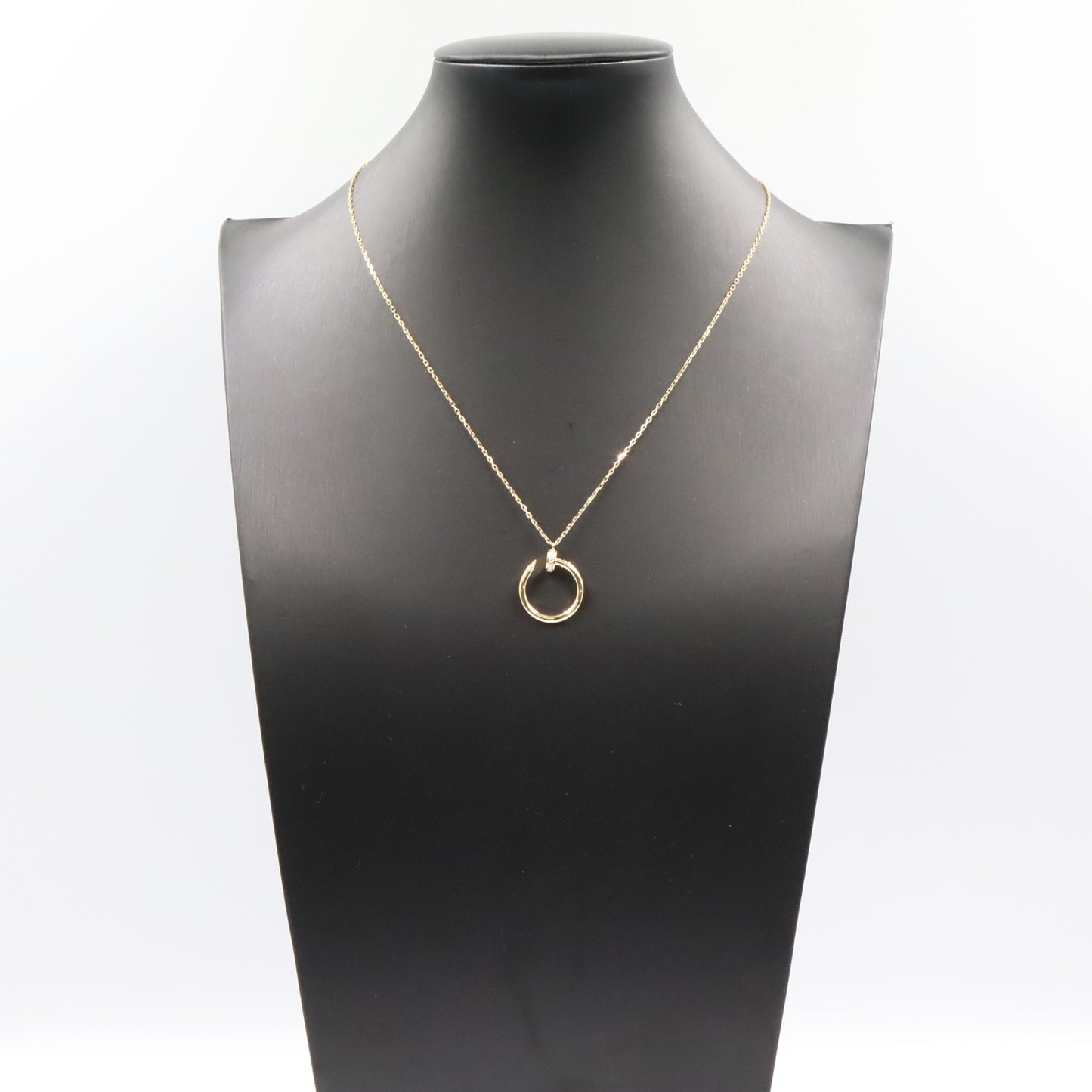ジュストアンクル ネックレス ダイヤ ネックレス K18YG ダイヤモンド イエローゴールド クリア カルティエ アクセサリー Cartier