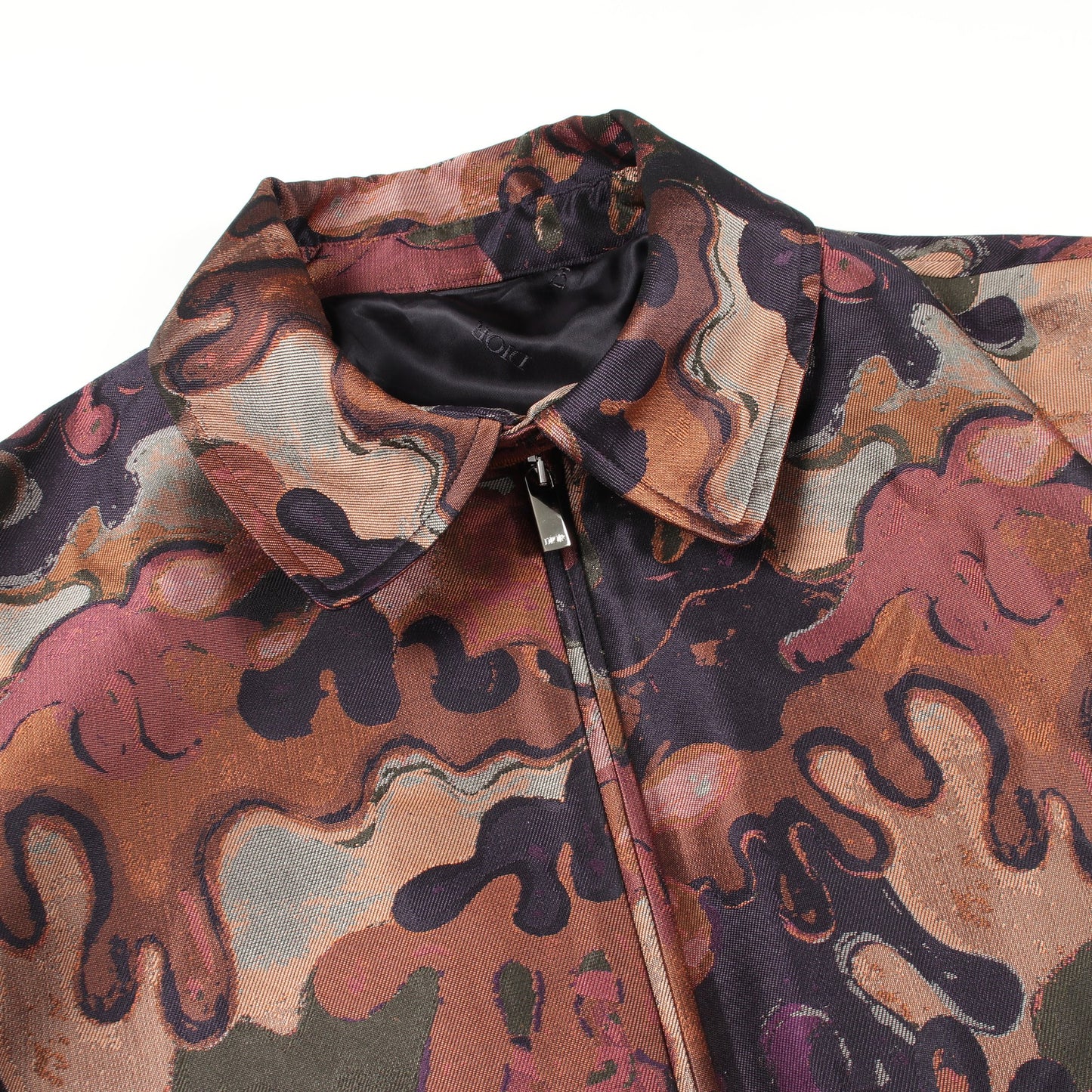DIOR × PETER DOIG カモフラージュ ブルゾン ブラウン マルチカラー ディオール
