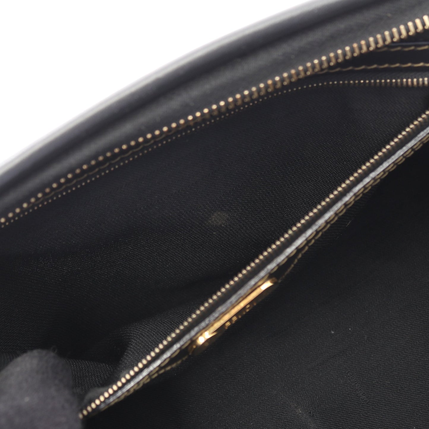 ペカン ミニボストンバッグ PVC レザー ダークブラウン ブラック フェンディ バッグ FENDI