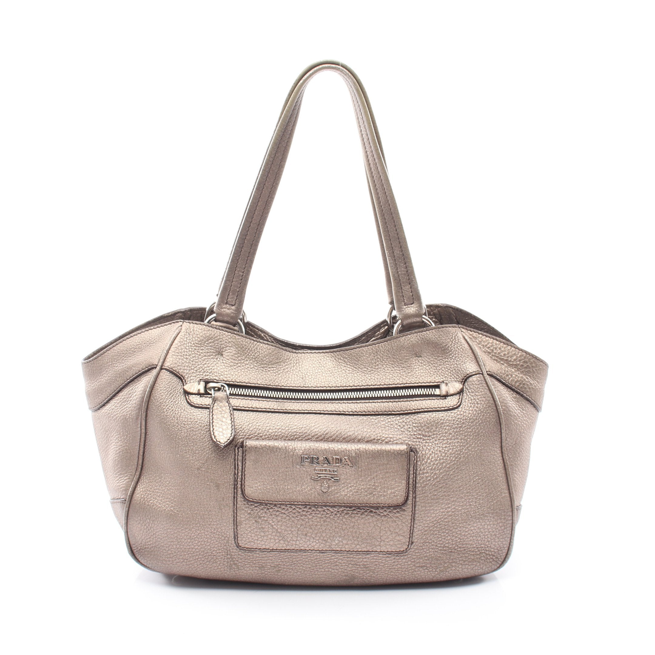 PRADA レザー ハンドバッグ BR3601 ヴィッテロダイノ