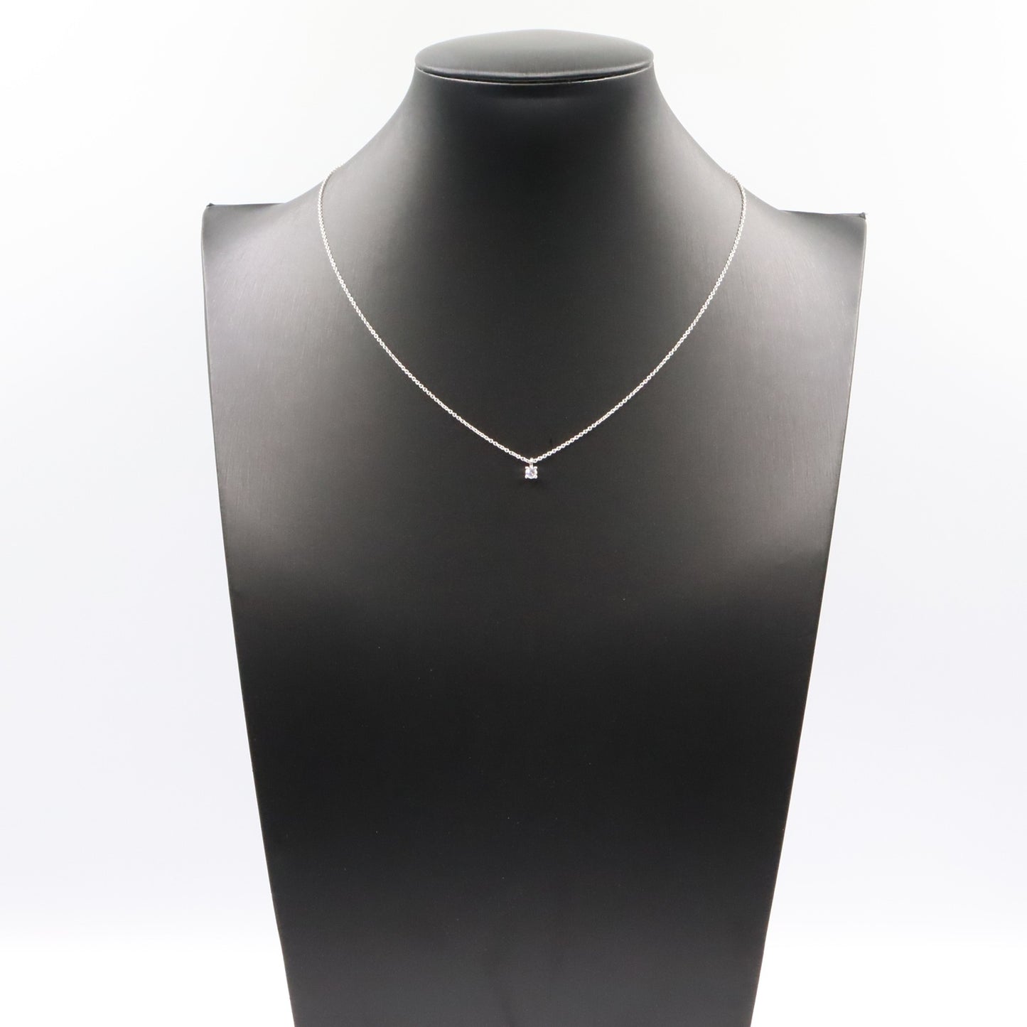 ソリティア ネックレス ネックレス PT950 ダイヤモンド プラチナ クリア ティファニー アクセサリー TIFFANY & Co.