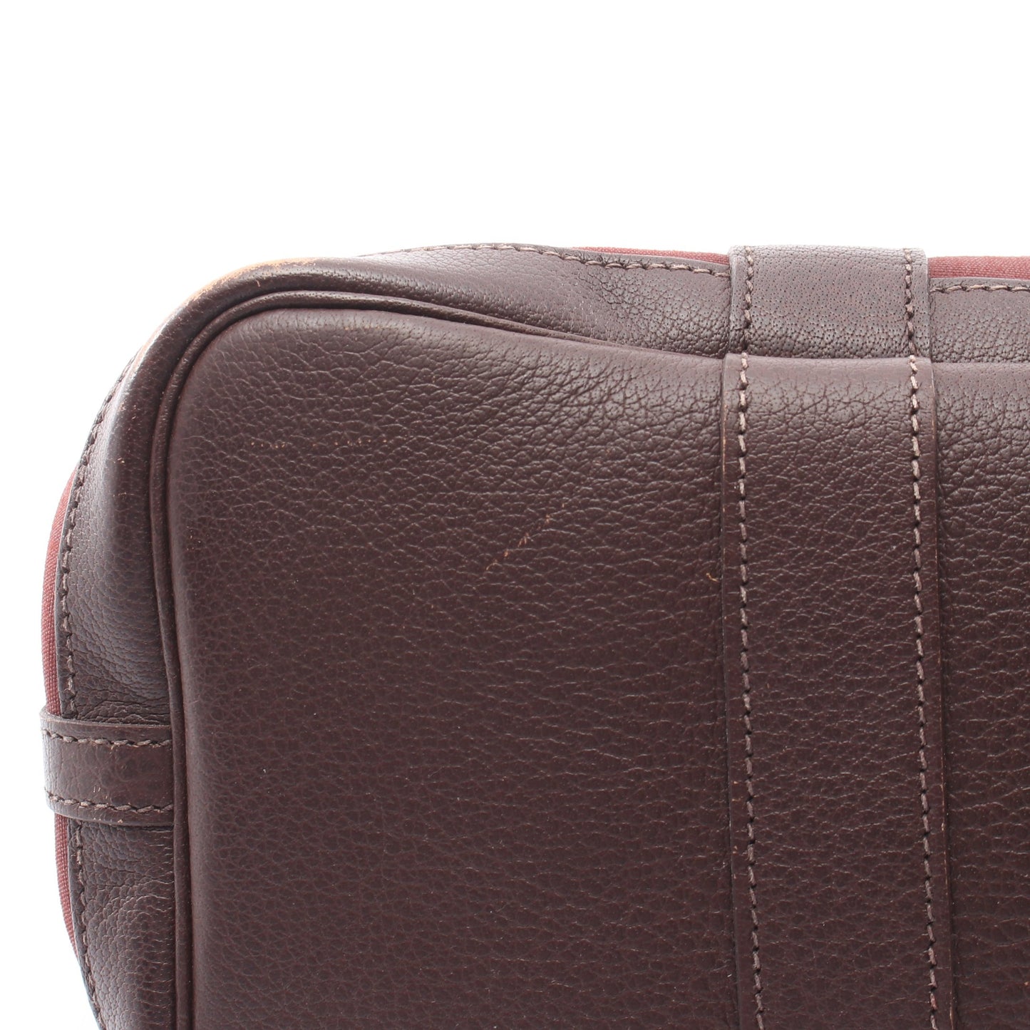 ガーデンパーティTPM 2WAY ハンドバッグ トートバッグ トワルオフィシエ ブッフル ブラウン シルバー金具 エルメス バッグ HERMES