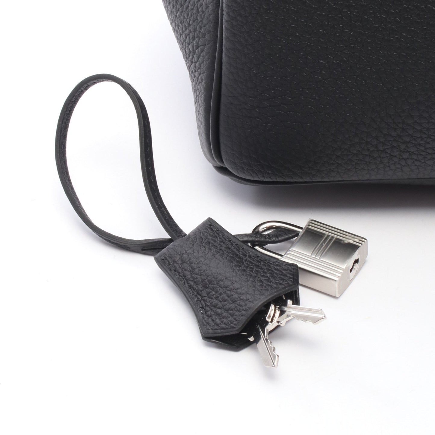 バーキン30 ハンドバッグ トゴ ブラック シルバー金具 G刻印 エルメス バッグ HERMES