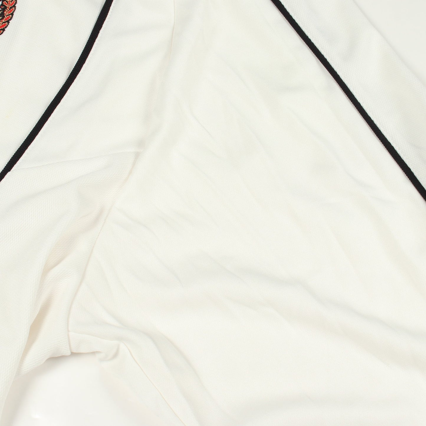 PARIS SOCCER メッシュテクニカルジャージー 長袖Tシャツ ホワイト ブラック レッド バレンシアガ
