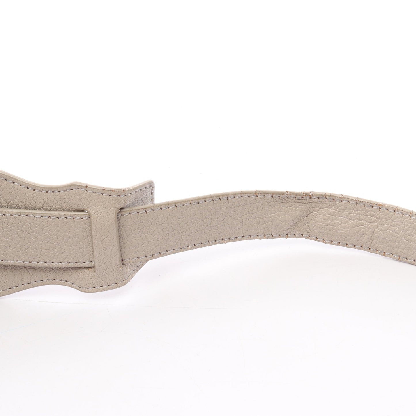 クラシック メタリック エッジ ミニ シティ 2WAY ハンドバッグ レザー ベージュ バレンシアガ