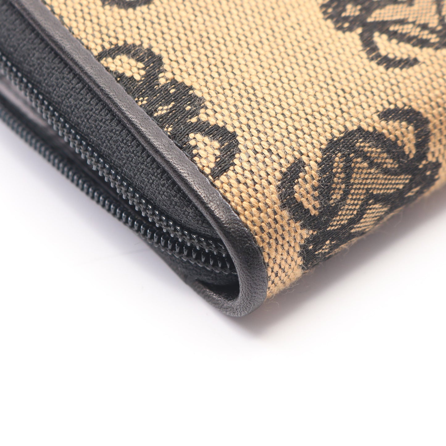 アナグラム コインケース キャンバス ベージュ ブラック ロエベ 財布・小物 LOEWE