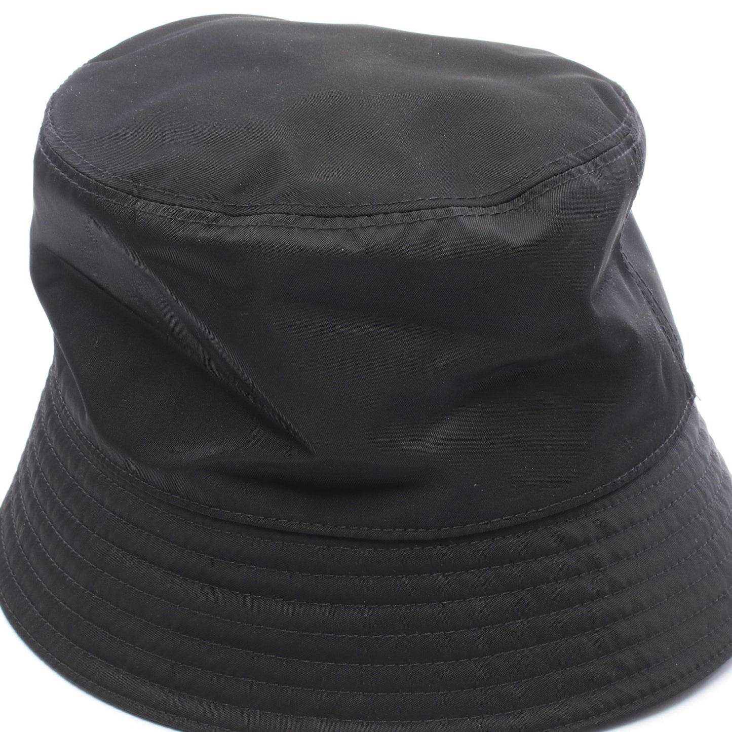 Re-Nylon バケット バケット ハット ナイロン ブラック プラダ