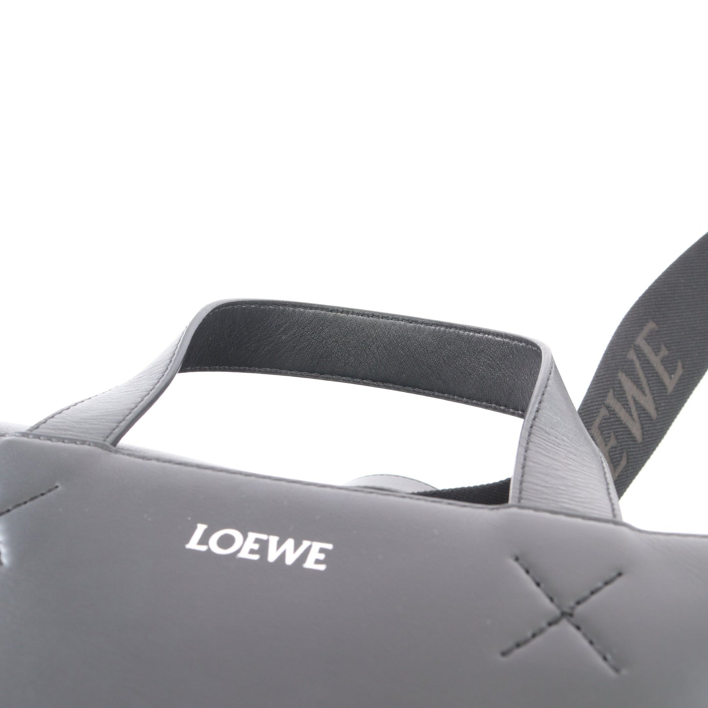 パズルフォルド ダッフル 2WAY ボストンバッグ レザー ブラック ロエベ バッグ LOEWE
