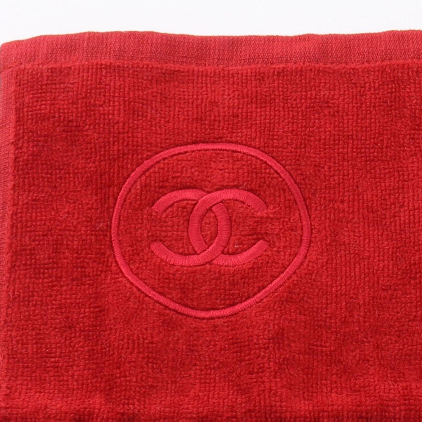 CHANEL LA COLLECTION ココマーク 3点セット ノベルティ タオル コットン レッド ブラック ホワイト シャネル