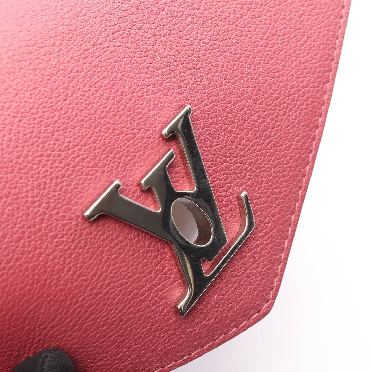 マイロックミー サッチェル 2WAY ハンドバッグ レザー ピンクパープル グレーブラウン ルイヴィトン バッグ LOUIS VUITTON