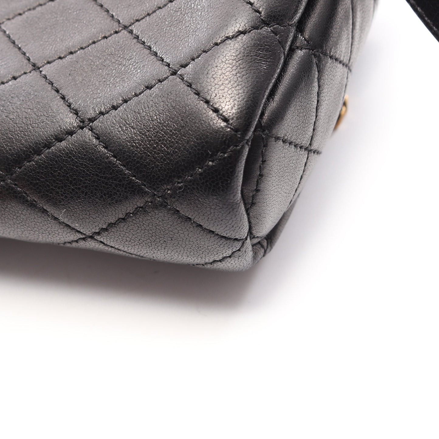 モノグラム ミニ ノリータ チェーンショルダーバッグ レザー ブラック サンローランパリ バッグ SAINT LAURENT PARIS