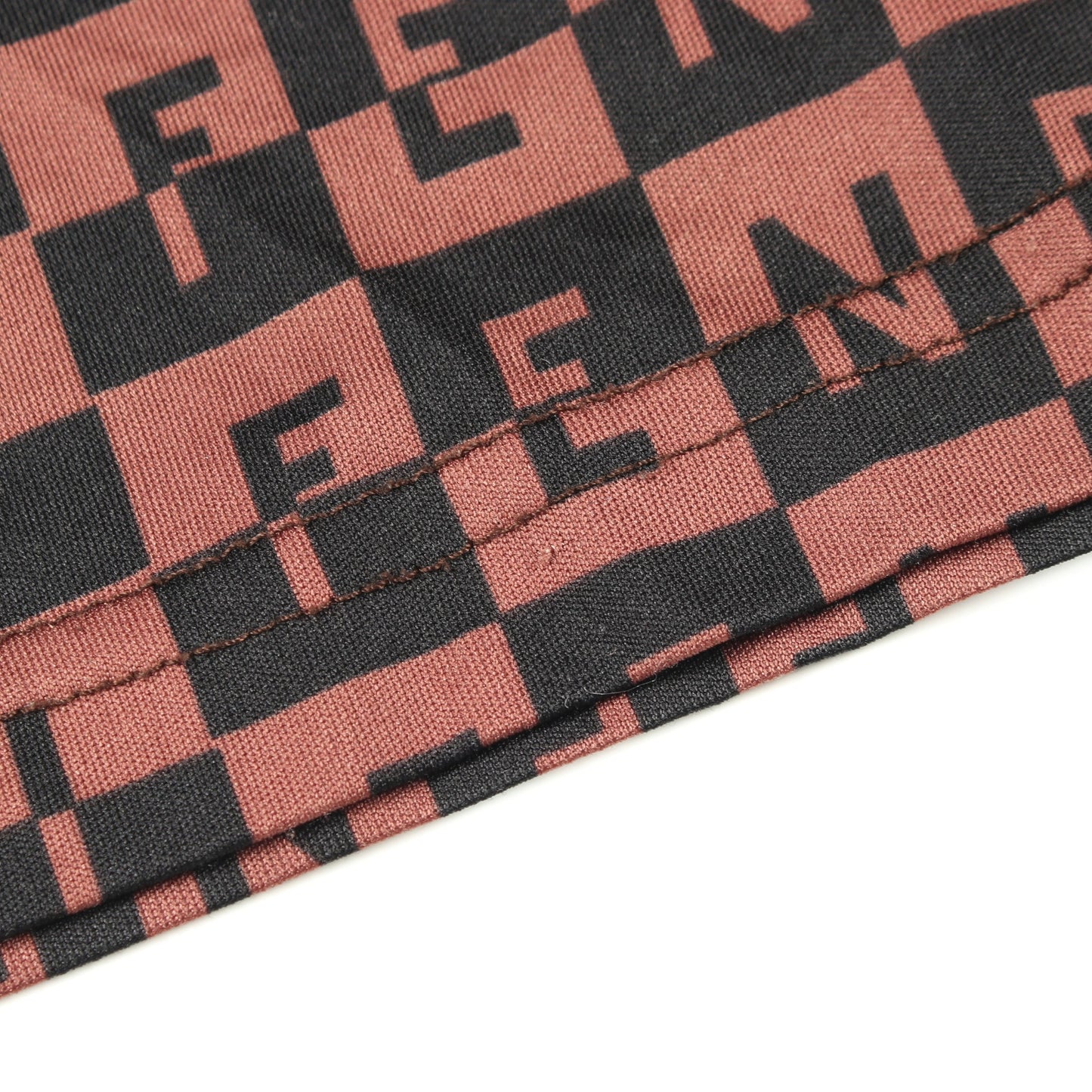 総柄 ノースリーブ ワンピース ブラウン フェンディ ワンピース FENDI