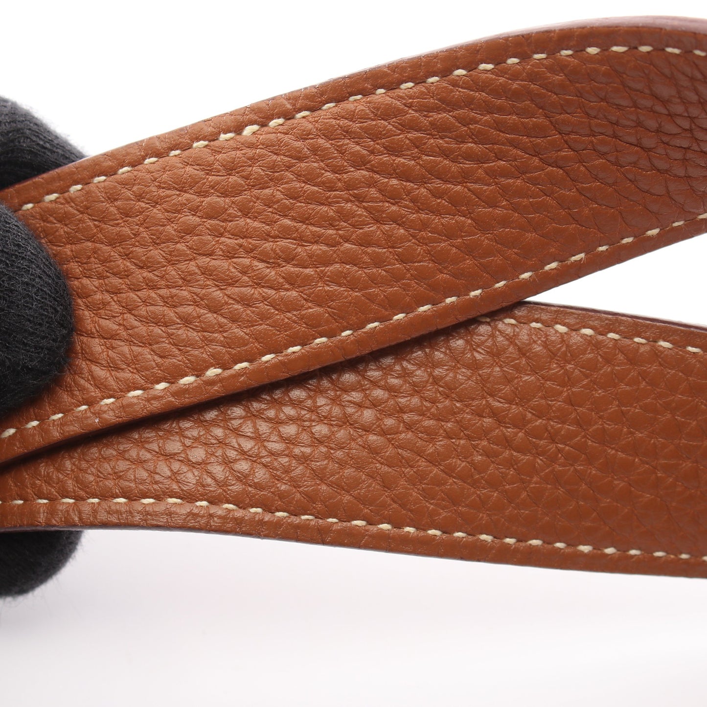ピコタンMM ゴールド ハンドバッグ トリヨンクレマンス ブラウン シルバー金具 □K刻印 エルメス バッグ HERMES