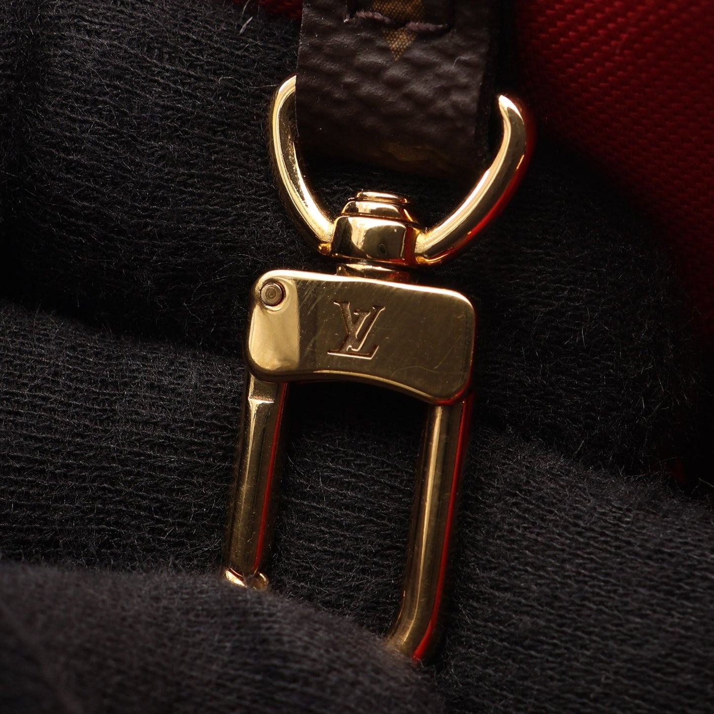 オンザゴーMM モノグラムジャイアント リバース 2WAY ショルダーバッグ トートバッグ PVC ブラウン ベージュ ルイヴィトン バッグ LOUIS VUITTON