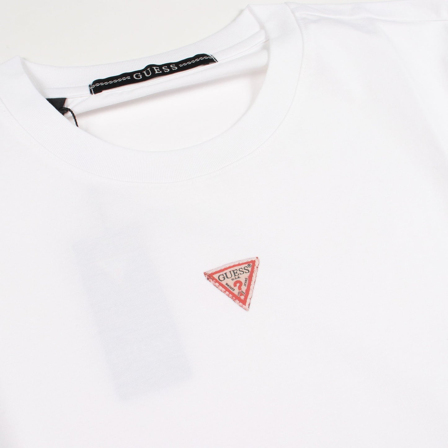 ロゴプリント 半袖Tシャツ コットン ホワイト ゲス