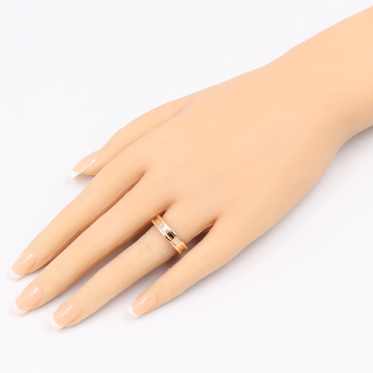 B-zero1 ビーゼロワン リング 1バンド リング 指輪 K18PG ピンクゴールド ブルガリ アクセサリー BVLGARI