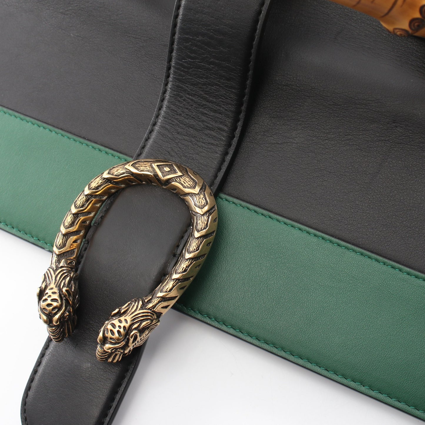 バンブー ディオニュソス 2WAY ハンドバッグ レザー ブラック レッド グリーン グッチ バッグ GUCCI