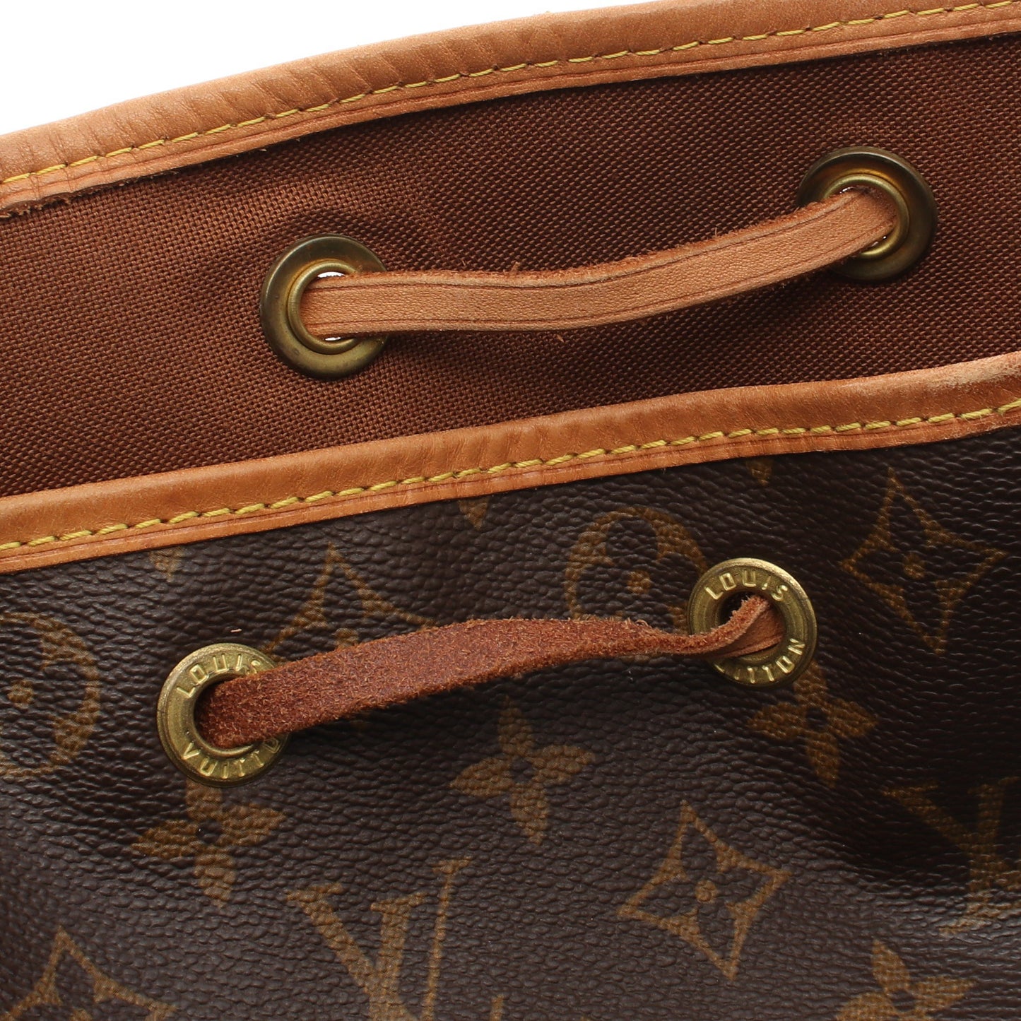 モンスリGM モノグラム バックパック リュックサック PVC レザー ブラウン ルイヴィトン バッグ LOUIS VUITTON
