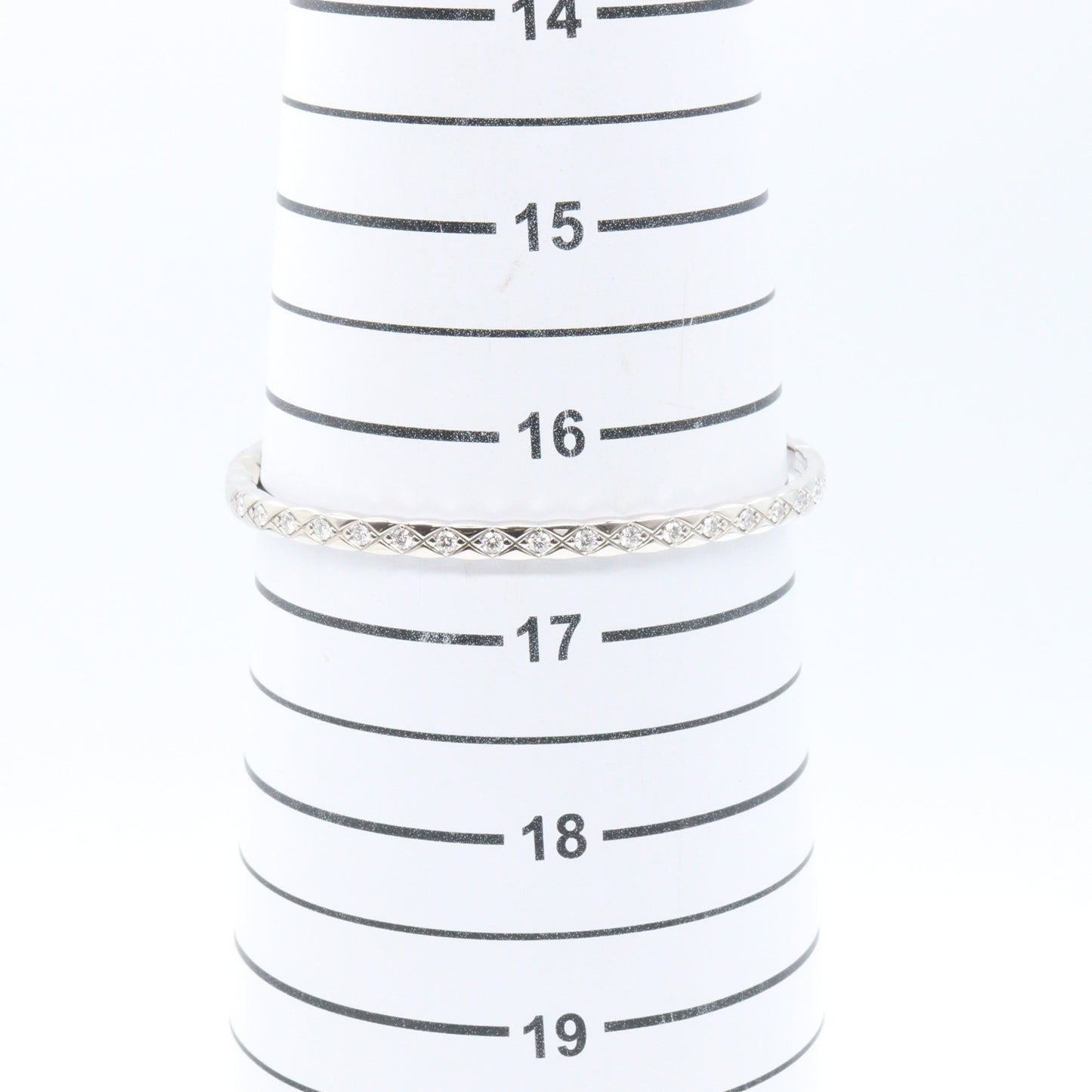 ココクラッシュ ダイヤ ブレスレット M ブレスレット K18WG ダイヤモンド ホワイトゴールド クリア シャネル アクセサリー CHANEL