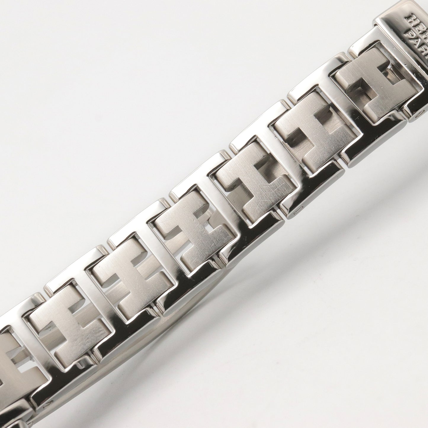 クリッパー レディース 腕時計 クオーツ ステンレススチール ブルー エルメス