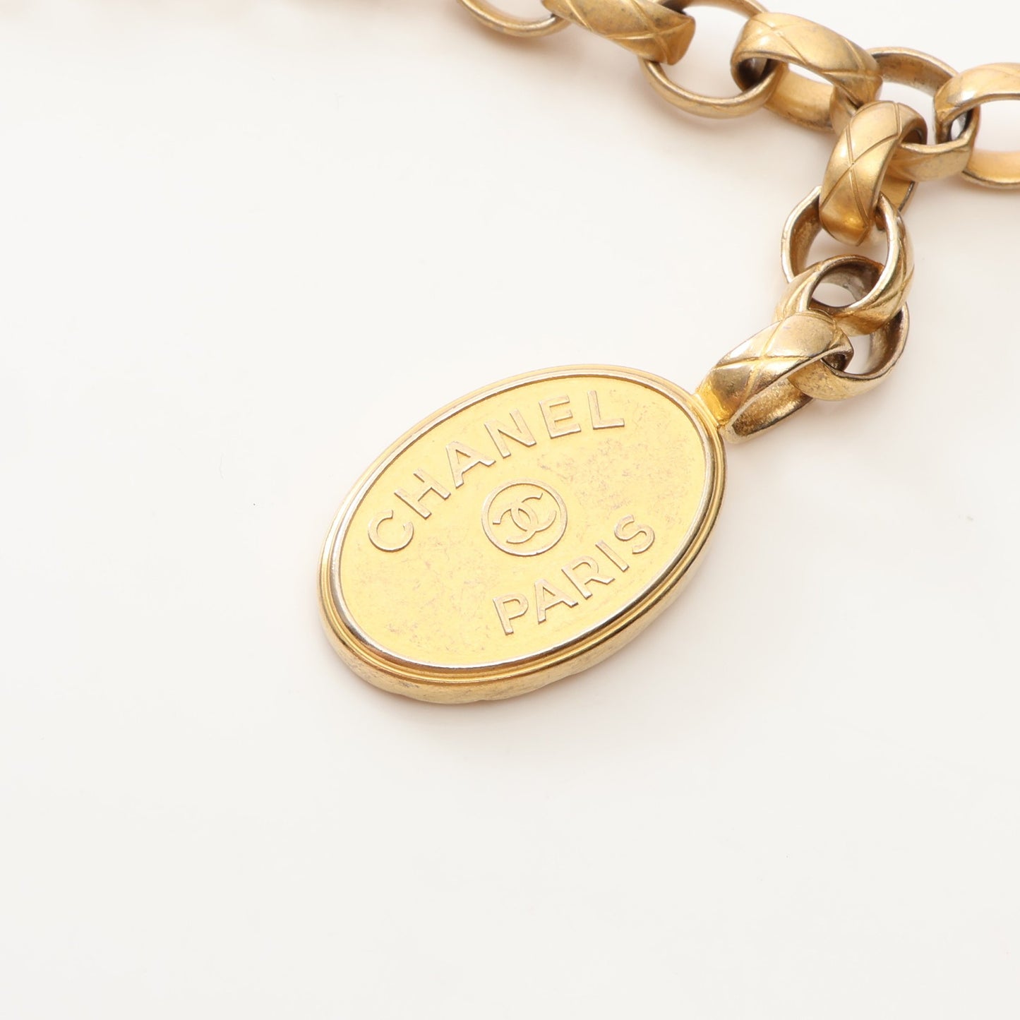 マトラッセ チェーンショルダーバッグ ラムスキン グリーン ゴールド金具 シャネル バッグ CHANEL