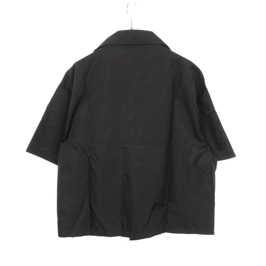 Re-Nylon 半袖 シャツ ナイロン ブラック プラダ トップス PRADA