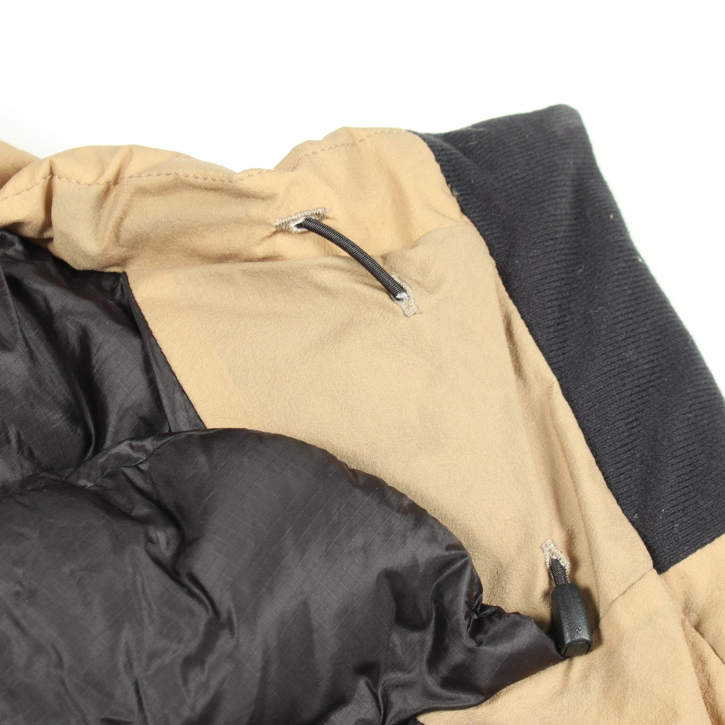 BELAYER PARKA ビレイヤーパーカ フード付き ダウンジャケット ナイロン ベージュ ザノースフェイス
