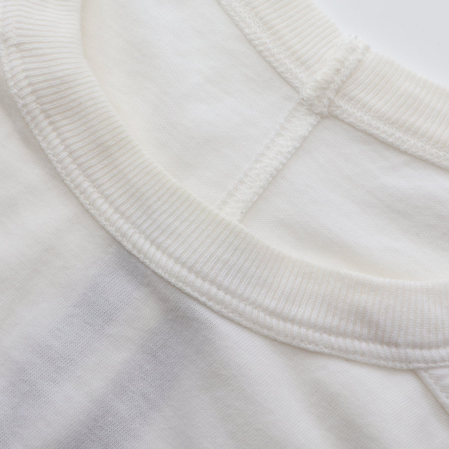 トップス 長袖Tシャツ コットン ホワイト リックオウエンス