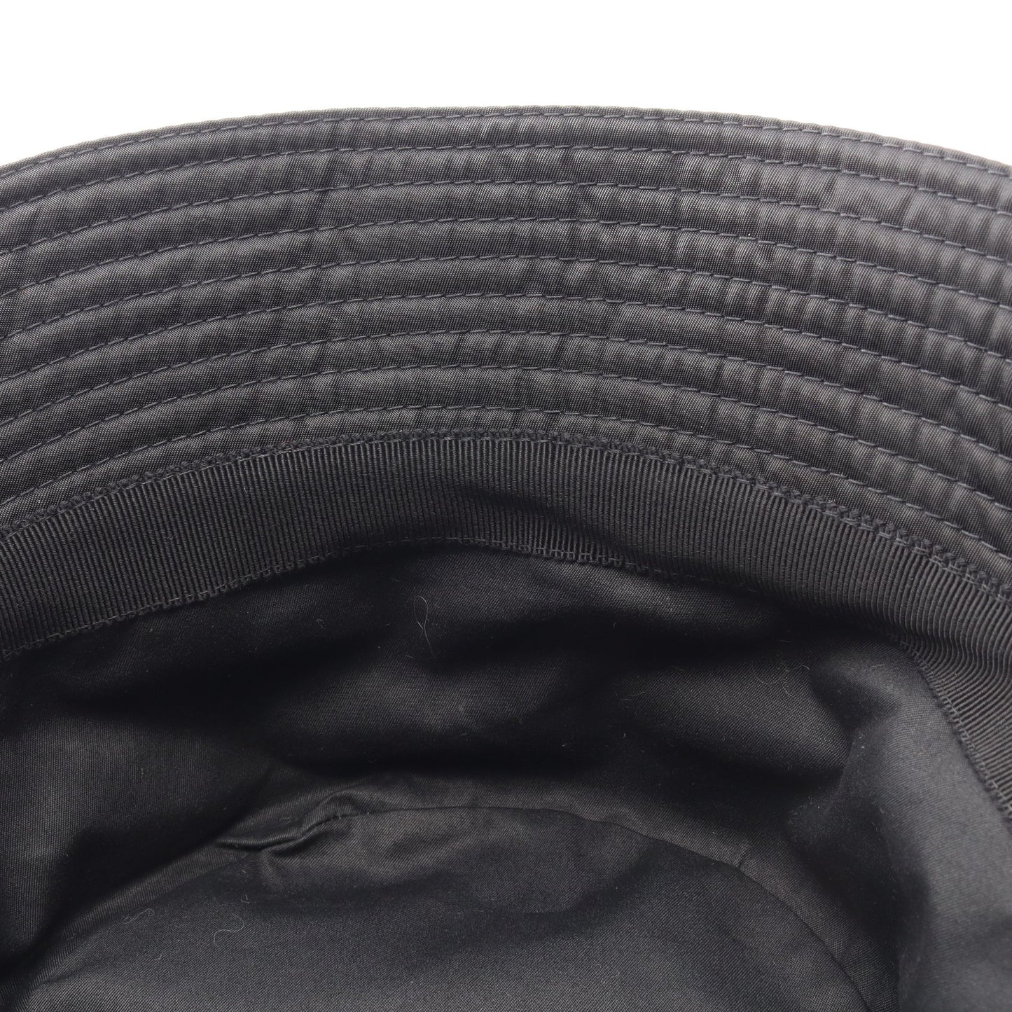 Re-Nylon バケット ハット ナイロン ブラック プラダ