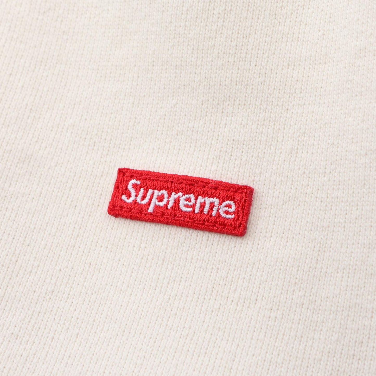 Brim Zip Up Hooded Sweatshirt 裏起毛 ジップアップパーカー コットン アイボリー レッド シュプリーム トップス Supreme