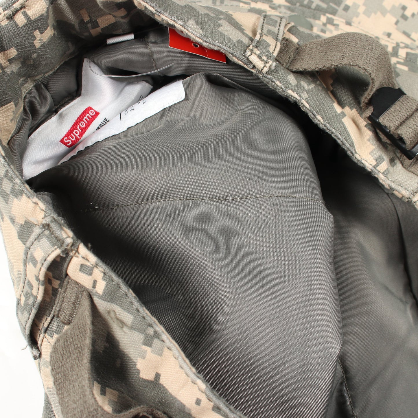 Supreme × ALPHA 23AW Cotton Twill Flight Pant カモフラージュ カーゴパンツ コットン グレーグリーン グレー ベージュ シュプリーム