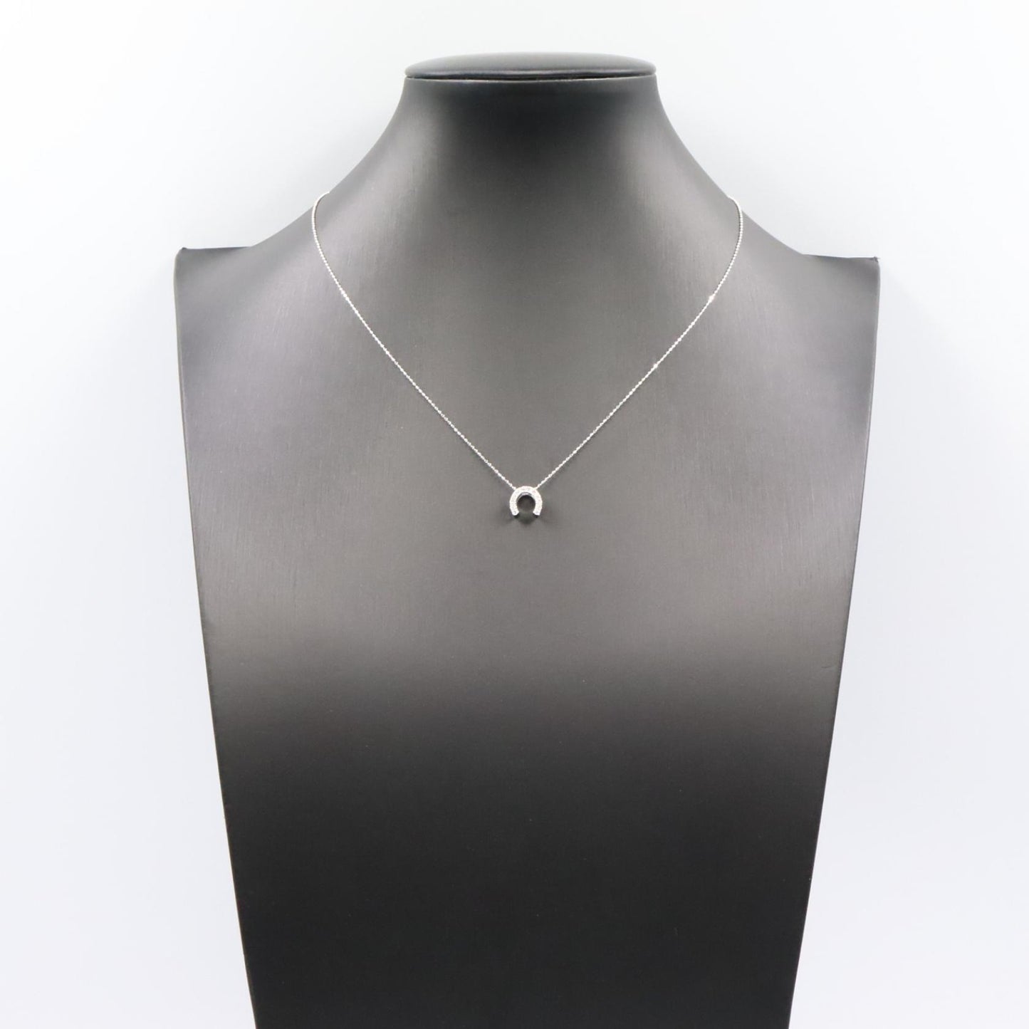 ダイヤ ネックレス ネックレス K18WG ダイヤモンド ホワイトゴールド クリア セリーヌ アクセサリー CELINE