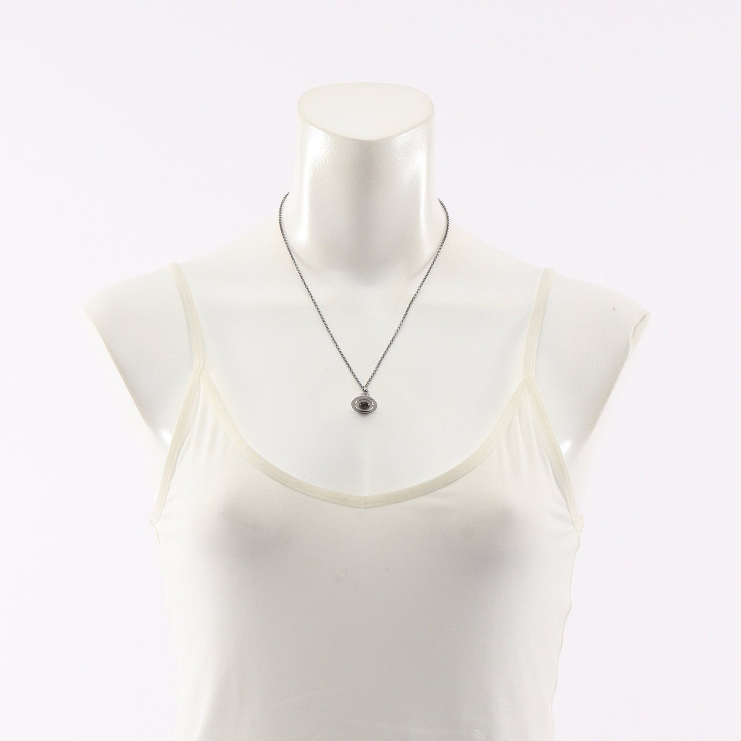 NEW PETITE ORB PENDANT ネックレス クリスタル ラインストーン シルバー クリア マルチカラー ヴィヴィアンウエストウッド