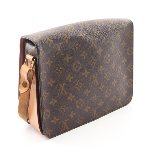 カルトシエールGM モノグラム ショルダーバッグ PVC レザー ブラウン ルイヴィトン バッグ LOUIS VUITTON