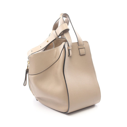 HAMMOCK SMALL ハンモック スモール 2WAY ハンドバッグ レザー グレーベージュ ロエベ バッグ LOEWE