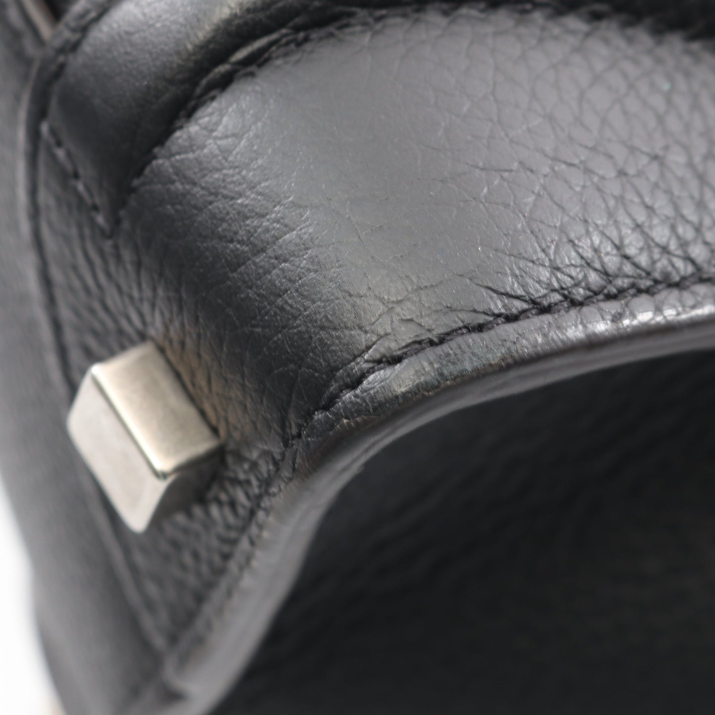 ラゲージ マイクロ ショッパー ハンドバッグ レザー ブラック セリーヌ バッグ CELINE