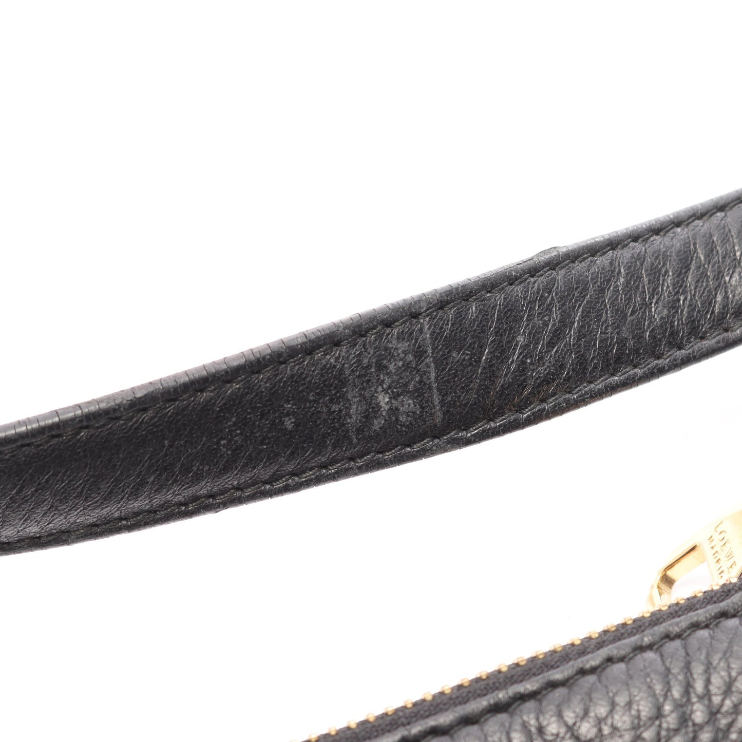 ヘリテージ ショルダーバッグ レザー ブラック ロエベ バッグ LOEWE