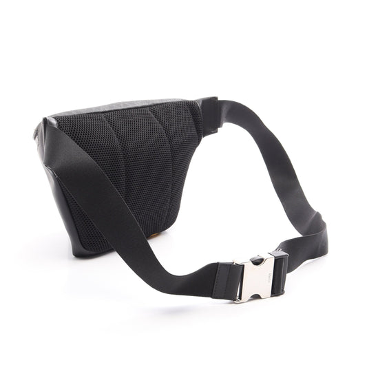 ダイアゴナル ズッカ ボディバッグ ウエストバッグ PVC レザー ブラック グレー イエロー フェンディ バッグ FENDI
