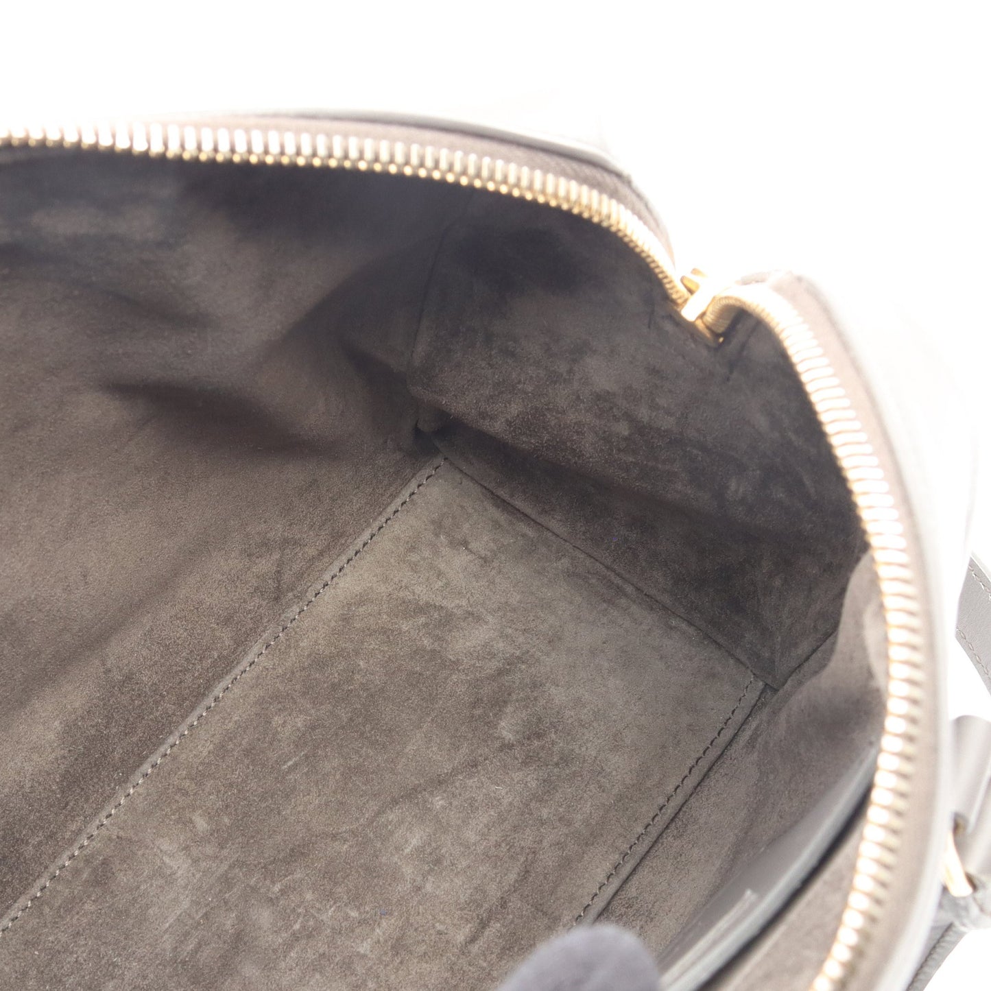 ベイビーダッフル 2WAY ハンドバッグ レザー グレー サンローランパリ バッグ SAINT LAURENT PARIS