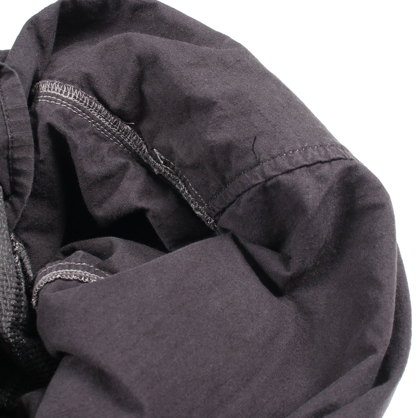 JQ SHEMAGH SMOCK JACKET 25SS フード付き スモック ジャケット コットン グレー ブラック ネイバーフッド