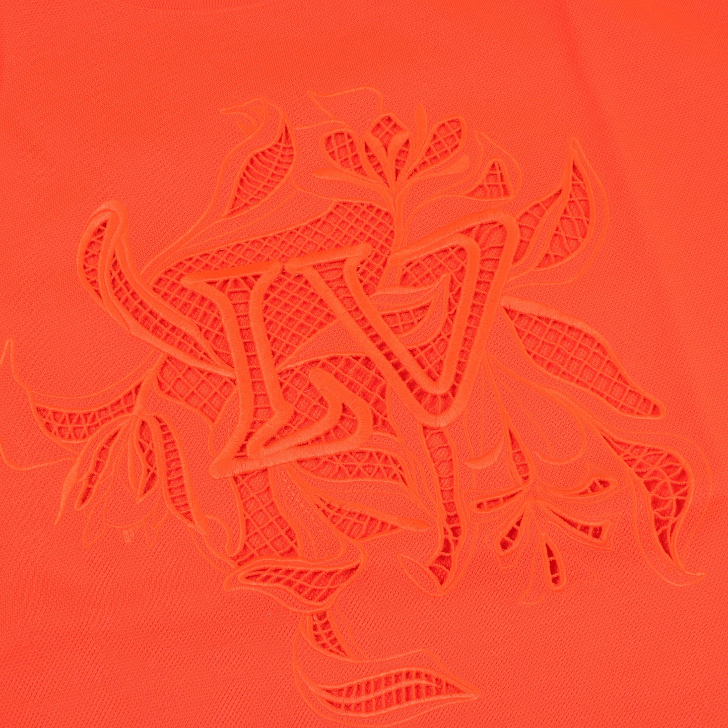 LVヴェジェトゥルース ジャガード エンブロイダリー 半袖Tシャツ オレンジ ルイヴィトン